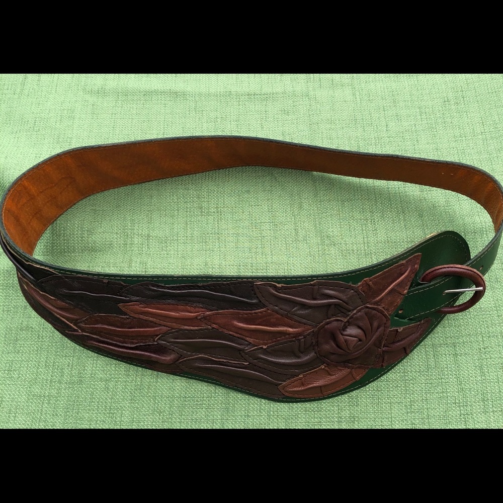 Vintage leather belt